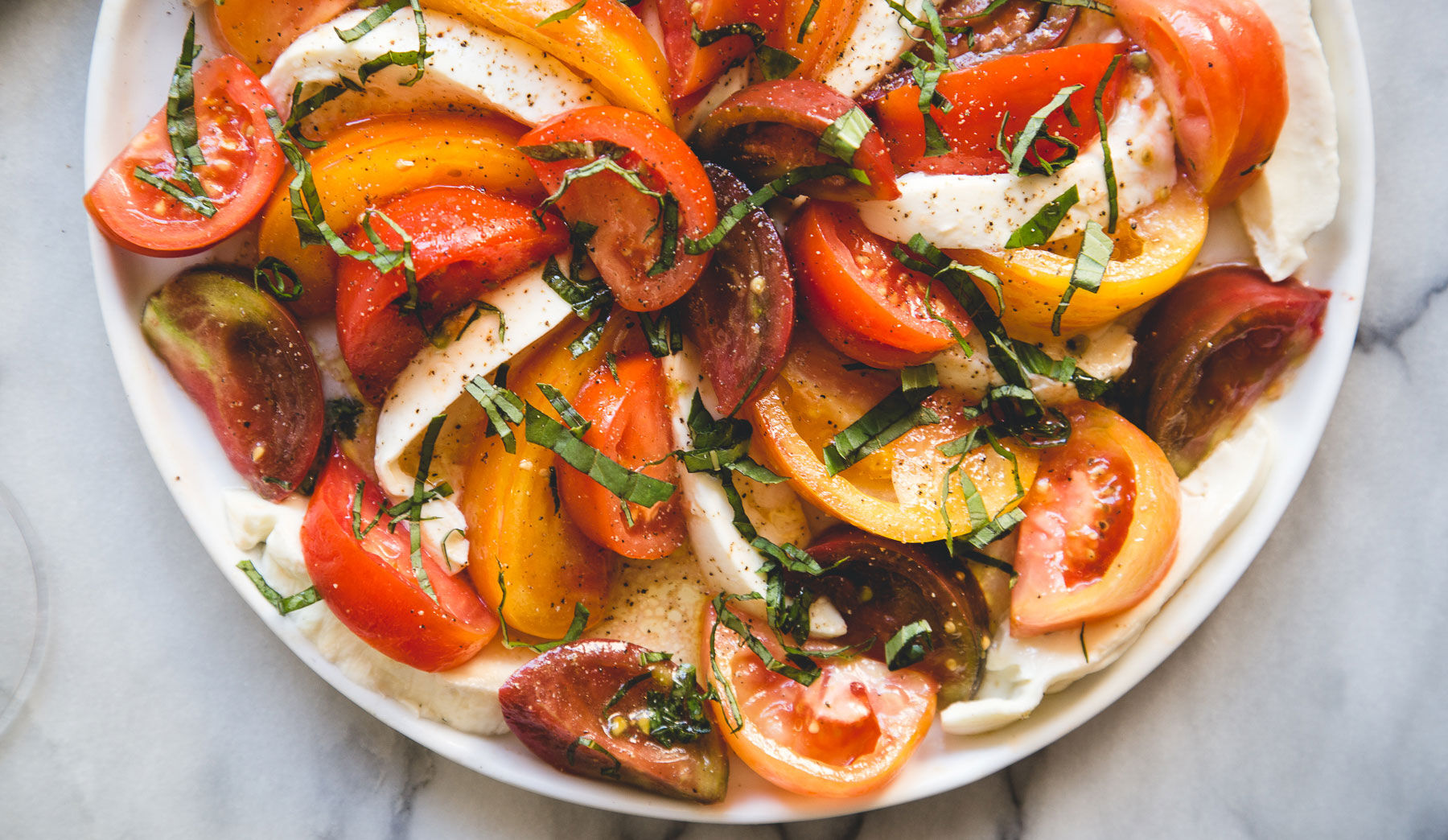 Heirloom Tomato & Mozzarella Salad