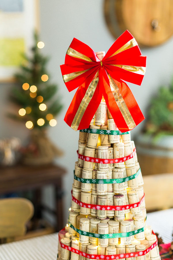 Wine Cork Tree Topper Wine Cork Tree Topper