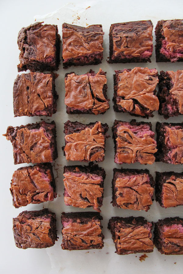Chocolate brownies without frosting
