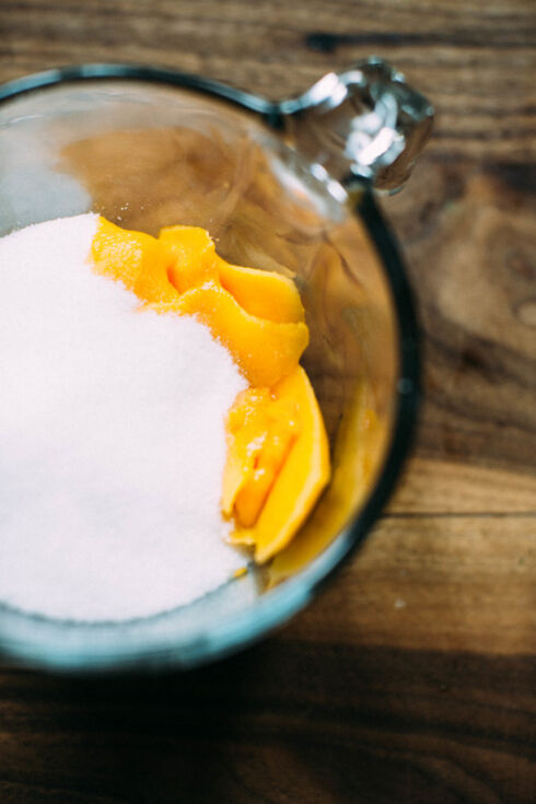 Mango and sugar