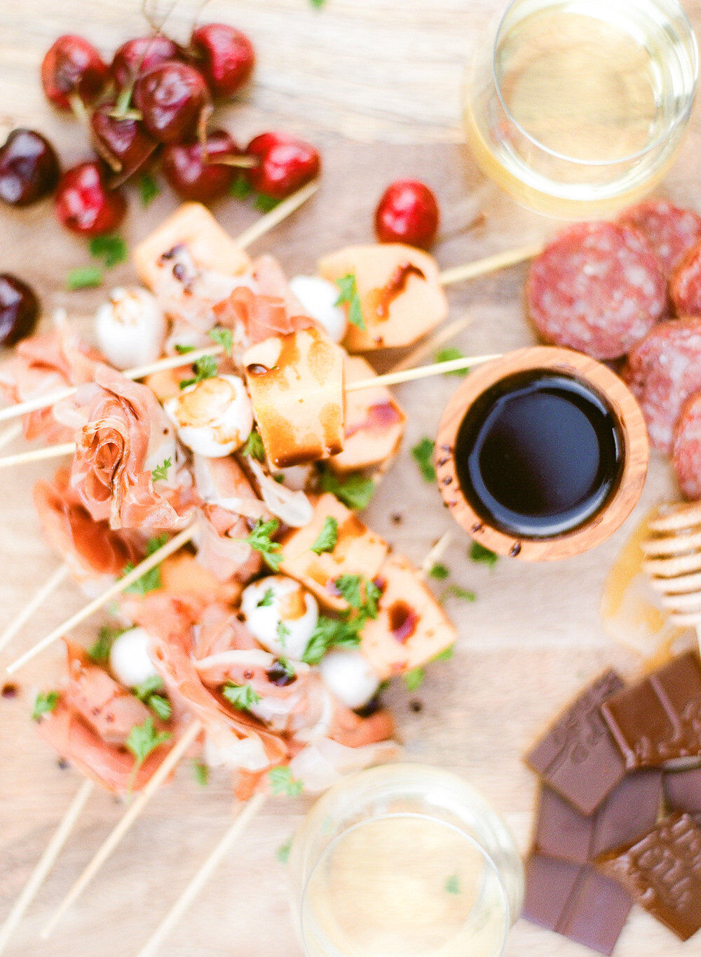 Melon and Prosciutto Skewers Recipe
