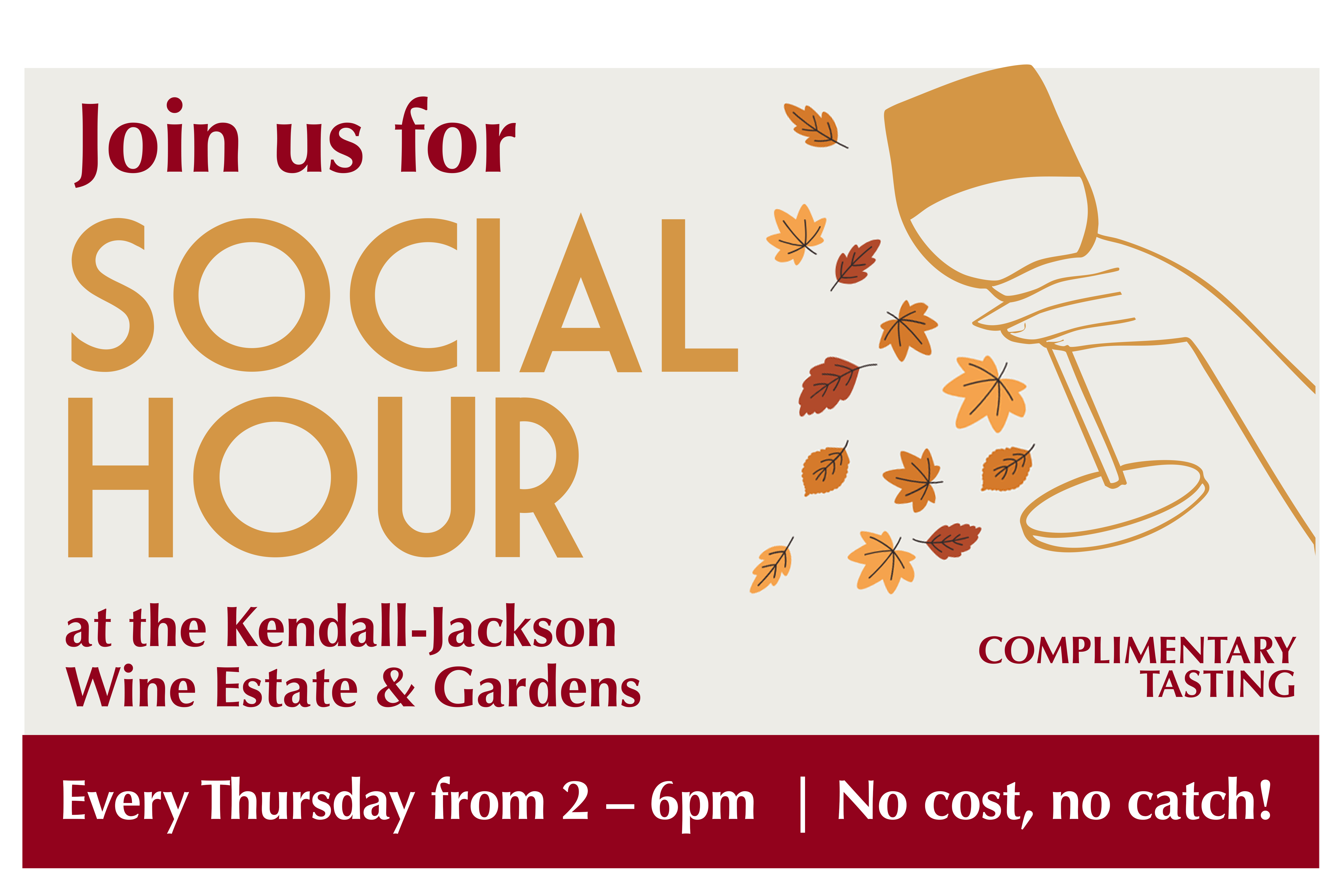 Social Hour at the Kendall-Jackson Wine Estate & Gardens