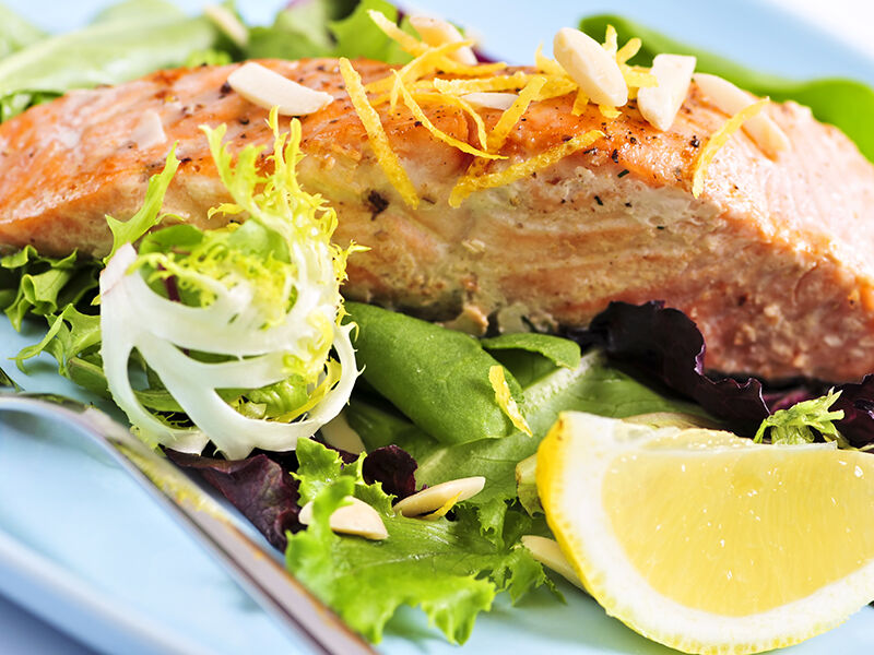 Roasted Salmon Fillets with Green Goddess Dressing Roasted Salmon Fillets with Green Goddess Dressing