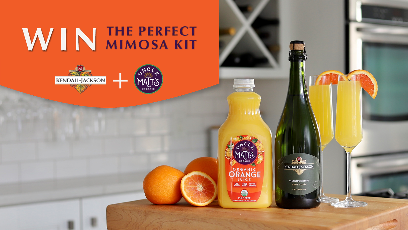 Kendall-Jackson x Uncle Matt's Organic Orange Juice Sweeps