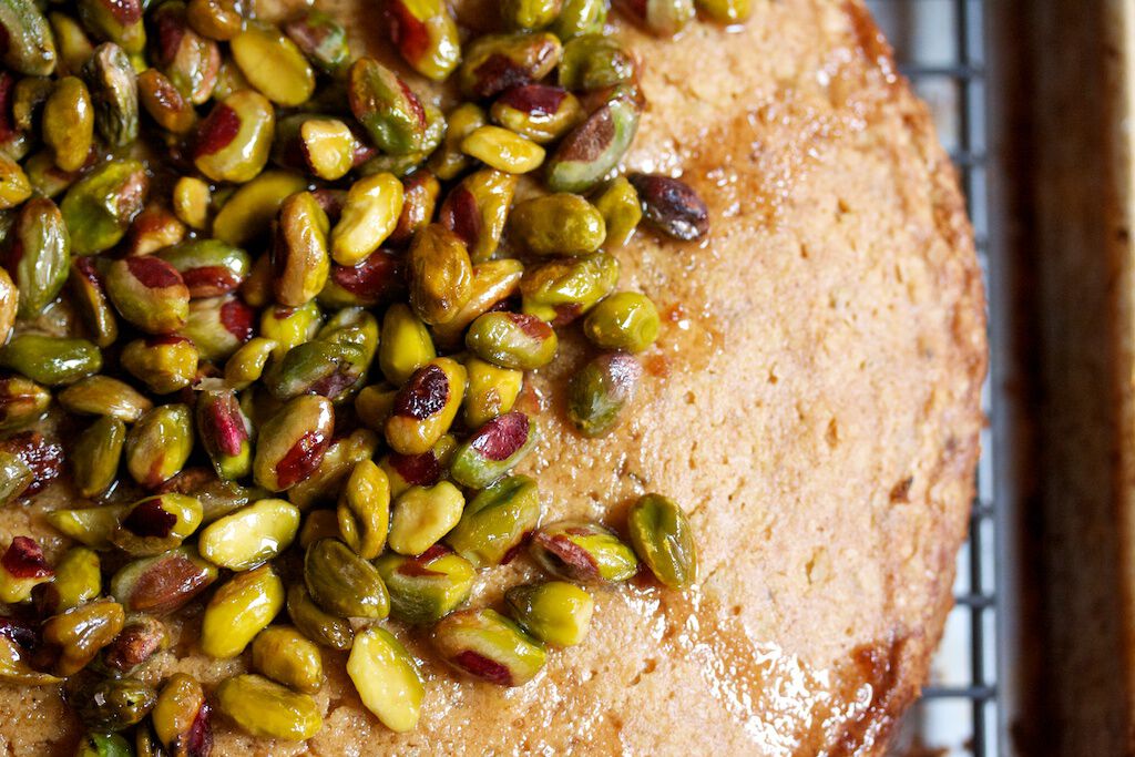 Pistachio cake