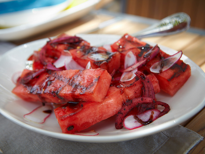 Grilled Watermelon Salad