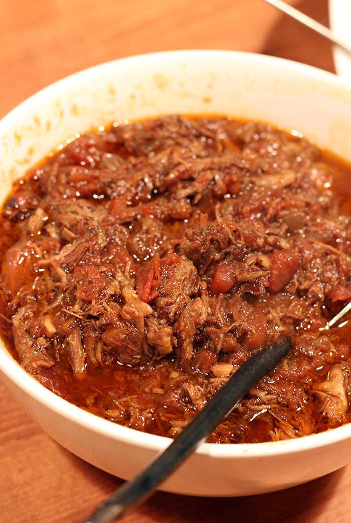 Slow Cooked Braised Beef in Red Wine