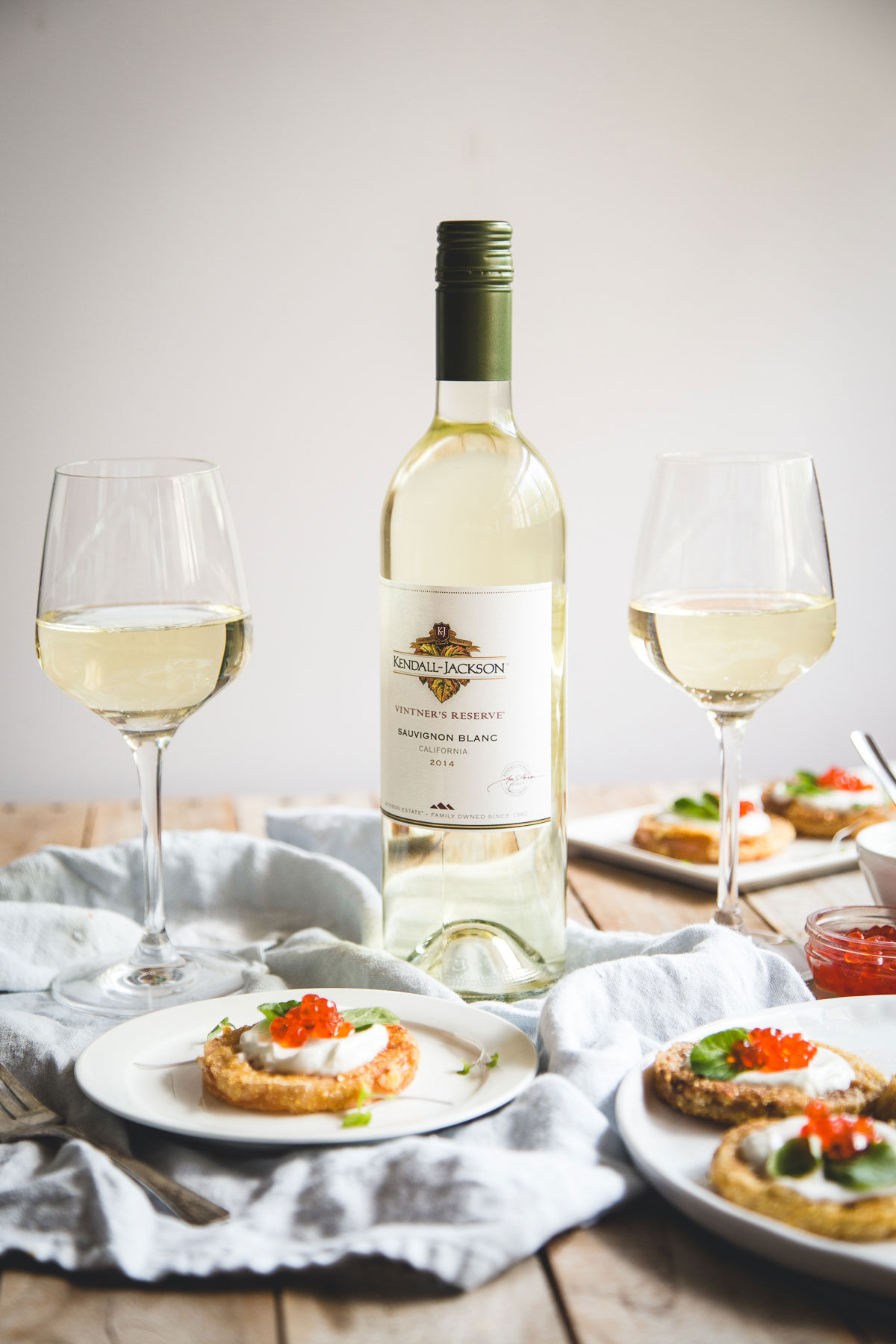 Kendall-Jackson Sauvignon Blanc with Fried Green Tomatoes
