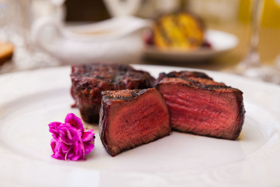 Filet Mignon cross section Filet Mignon cross section