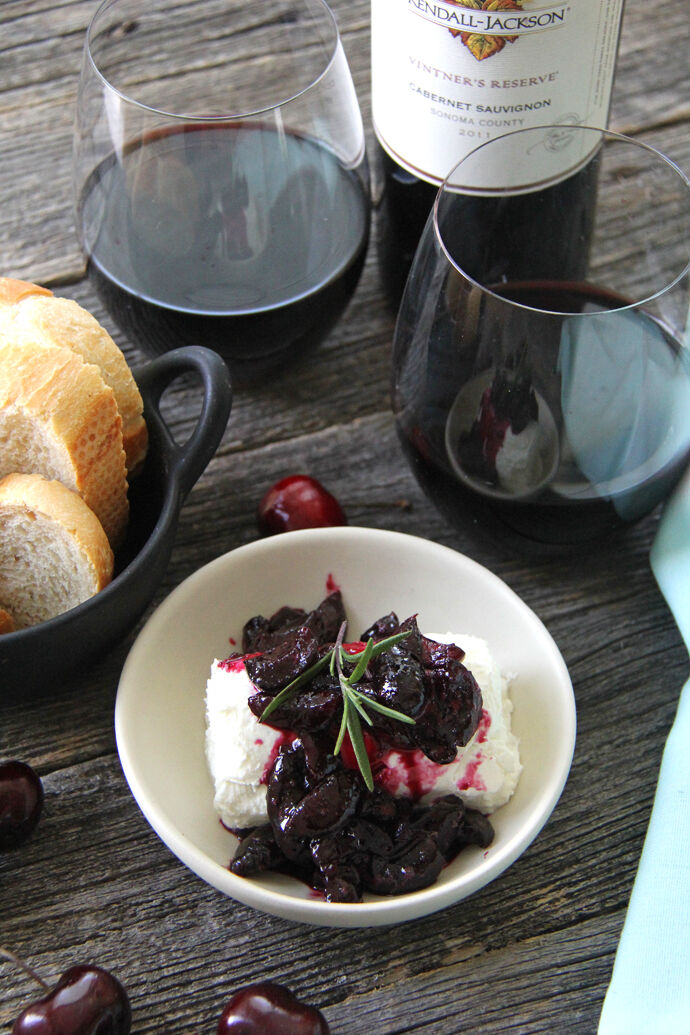 Cherry Wine Compote Cherry Wine Compote