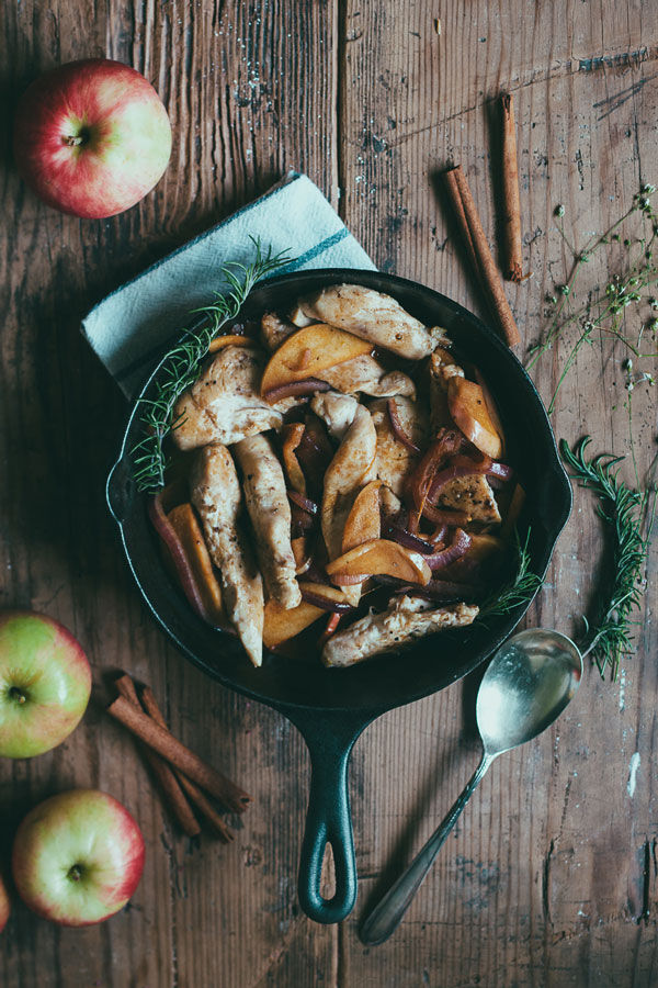 Chicken with Apples and Chardonnay Chicken with Apples and Chardonnay