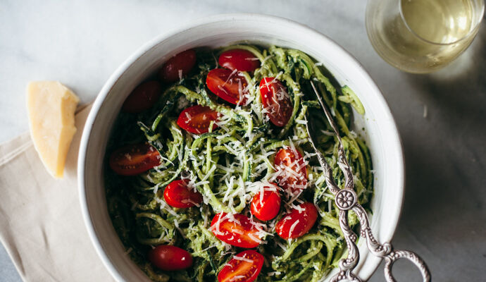 Cucumber Pesto Noodles Recipe Cucumber Pesto Noodles Recipe