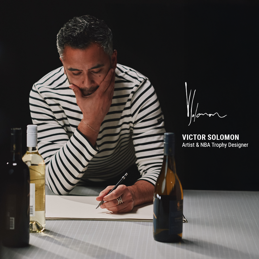 Victor Solomon, Artist & K-J x NBA Wines Designer