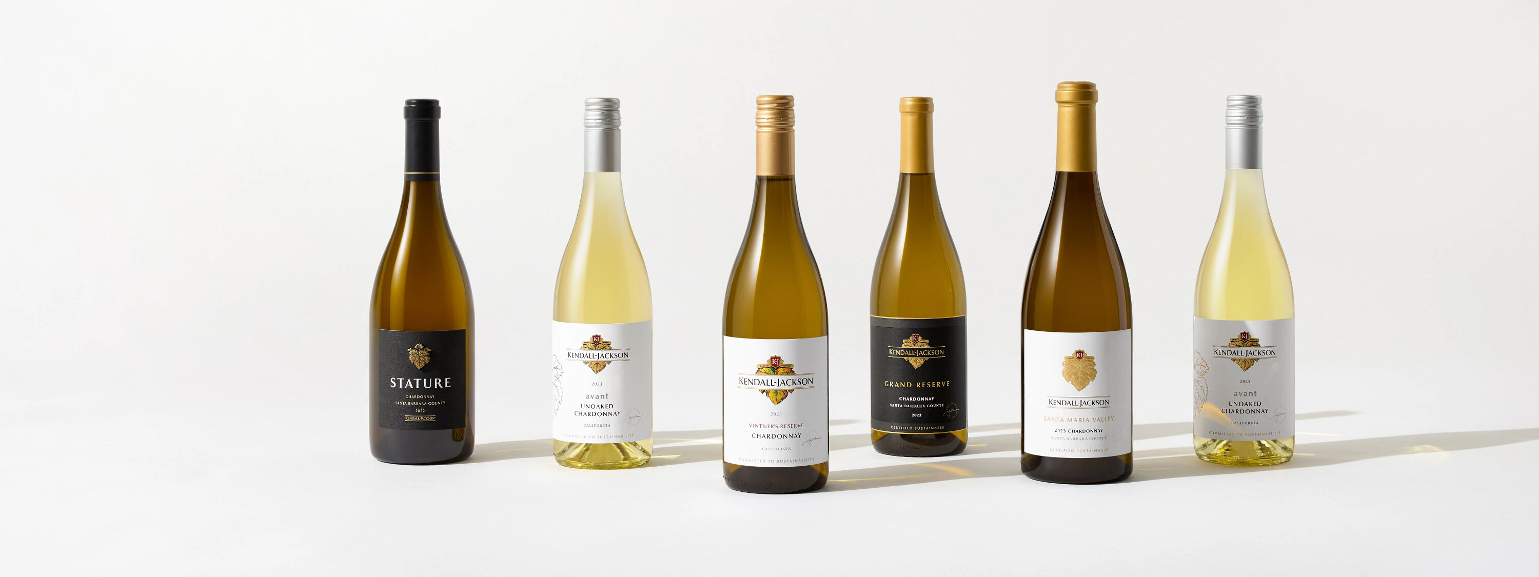Kendall-Jackson Chardonnay lineup