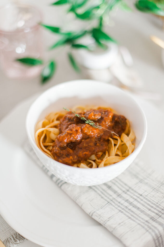 Red Wine & Sausage Bolognese Recipe