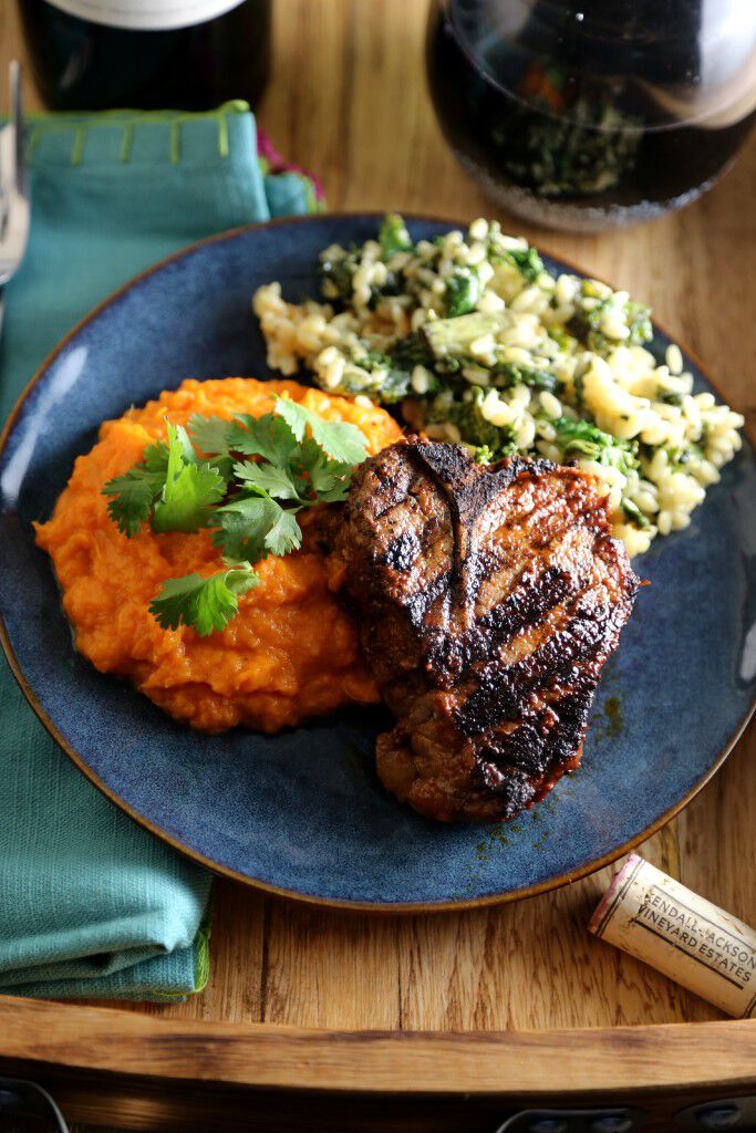 Chile Ancho Grilled Lamb Chops Chile Ancho Grilled Lamb Chops