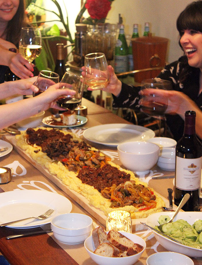 Polenta dinner party