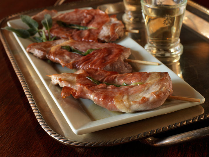 Pork Saltimbocca with Pan Sauce Recipe