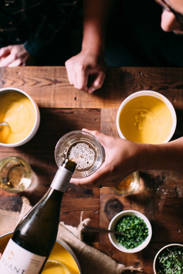 Chardonnay with Butternut Squash Soup Chardonnay with Butternut Squash Soup
