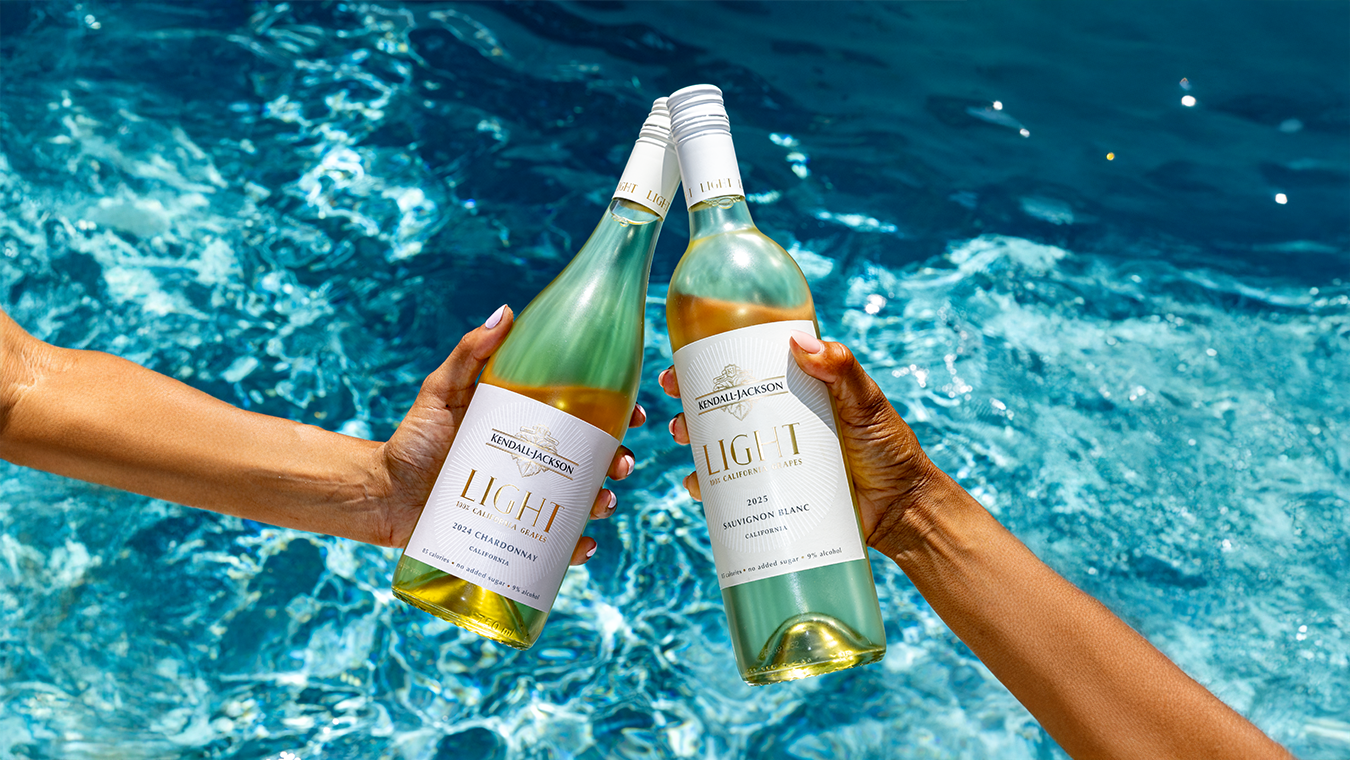 Poolside with Kendall-Jackson Light Chardonnay & Sauvignon Blanc