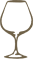 Burgundy Glass Shape Image
