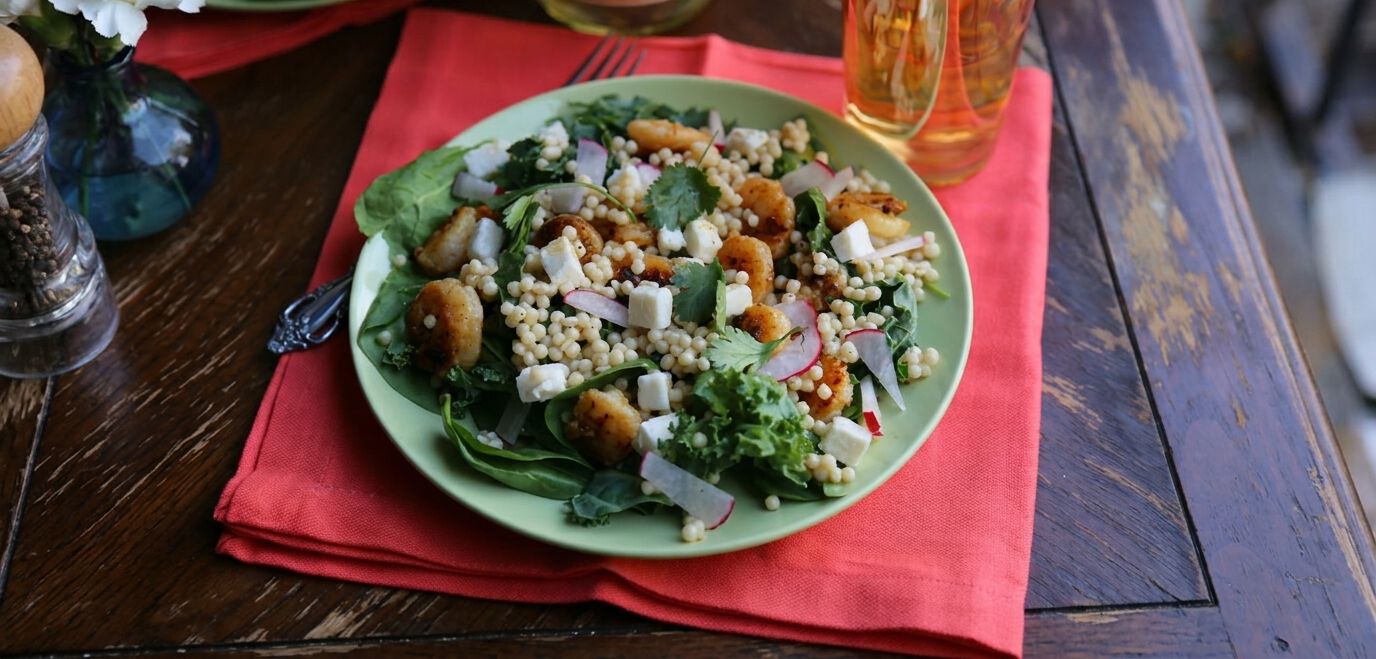 Roasted Shrimp Couscous Salad Recipe