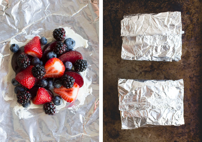 Fruit and foil