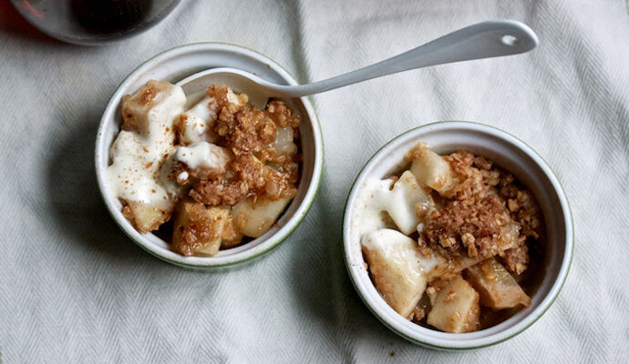 Homemade Pear Crisp Homemade Pear Crisp