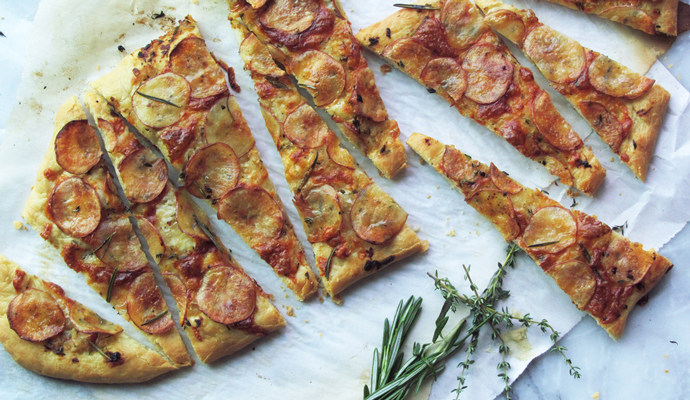 Potato pizza