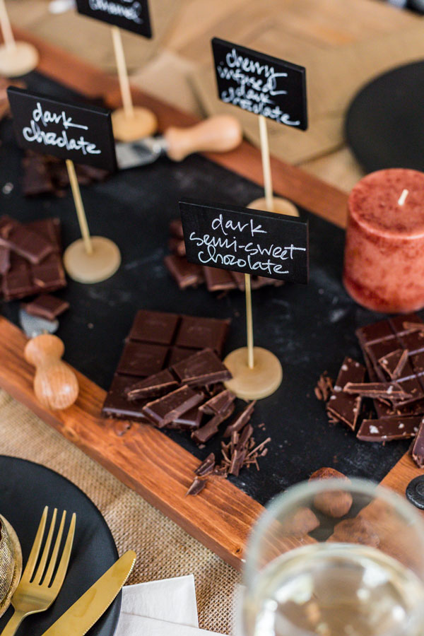 For the love of chocolate! Gather your friends and family for a decadent wine and chocolate pairing tasting party.