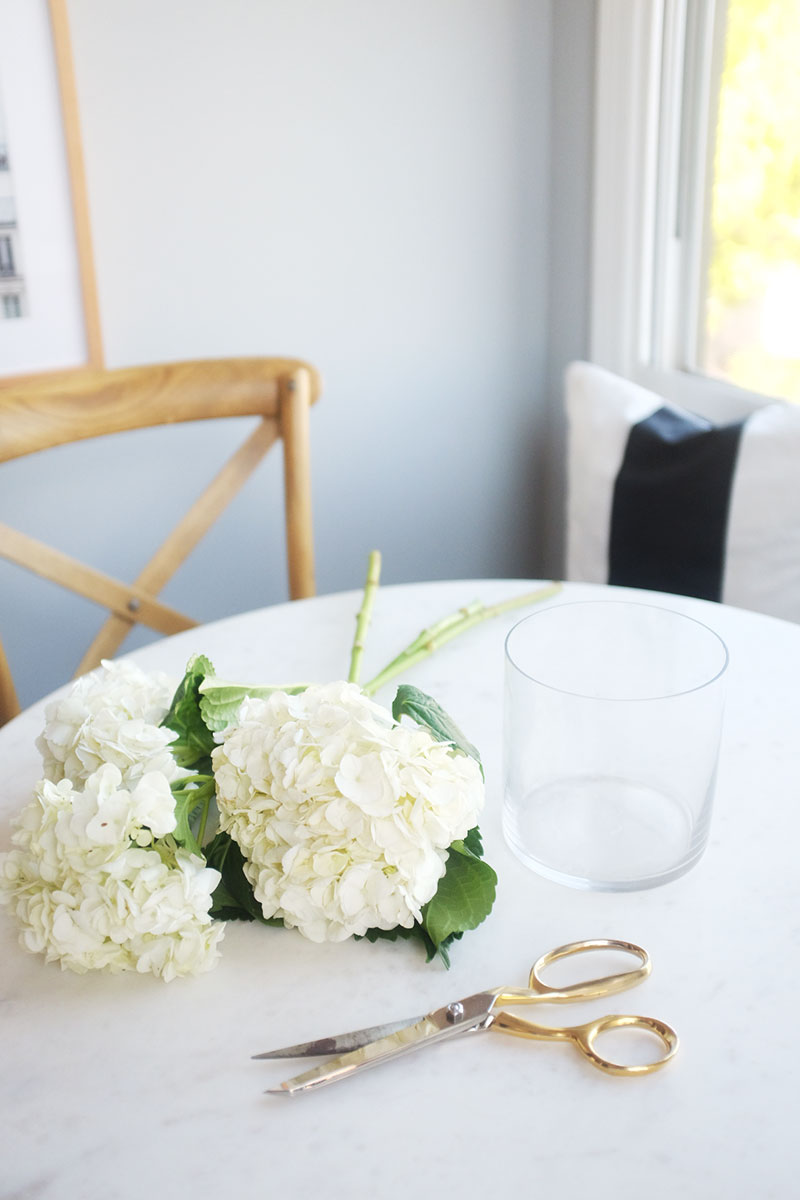 How to create a Sonoma-inspired floral arrangement for your next dinner party #DIY