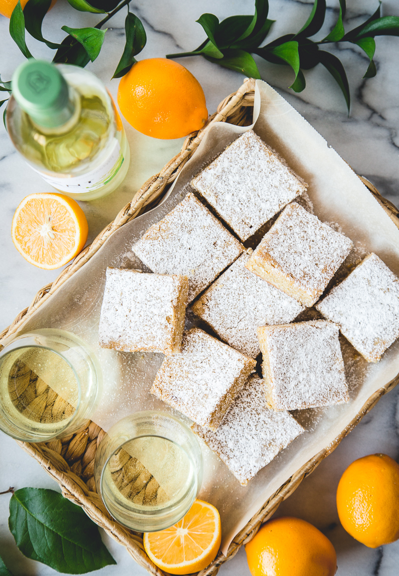 This meyer lemon blondie recipe is bright, citrusy and simple -- the perfect dessert for quickly and deliciously pulling you out of even the most dreary of winter funks.