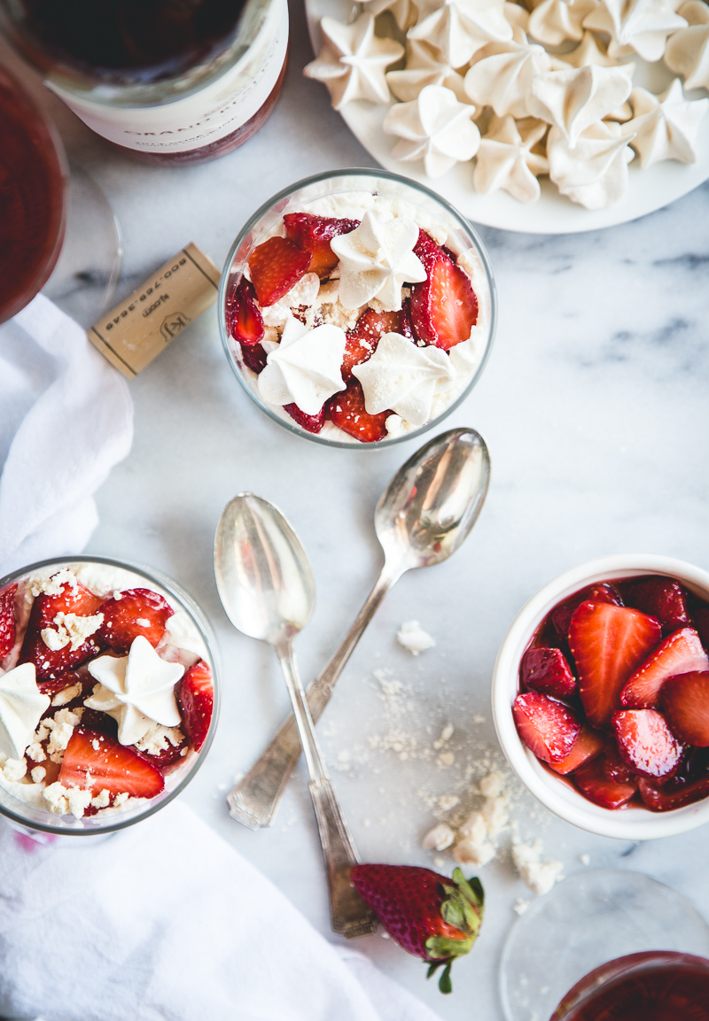 Serve this Strawberry Rose Eton Mess at your next dinner party alongside a perfectly chilled bottle of Kendall-Jackson Grand Reserve Rosé and it’s sure to impress, guaranteed.