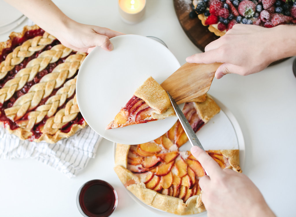 Lighter than most pies (thanks to a thinner crust), fun to make, and packed full of your favorite fruit — the galette has quickly won it's way into our hearts, potlucks, and even an afternoon treat. #recipe #dessert