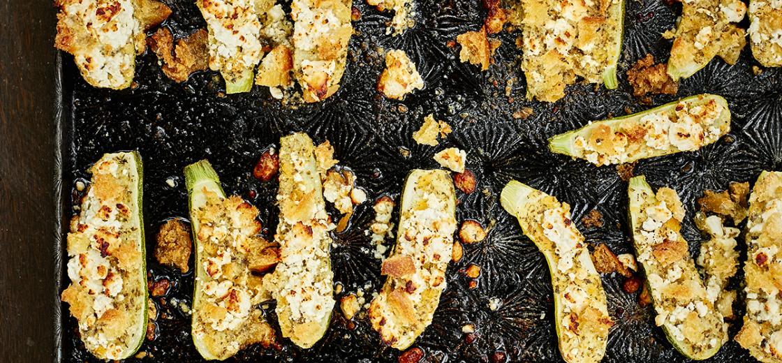 Baked Zucchini with Feta
