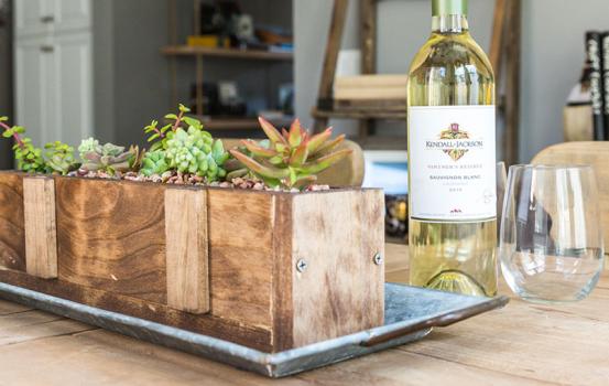 This easy-to-make DIY wood succulent planter is the perfect way to bring the outdoors in throughout these beautiful spring and summer months ahead. 