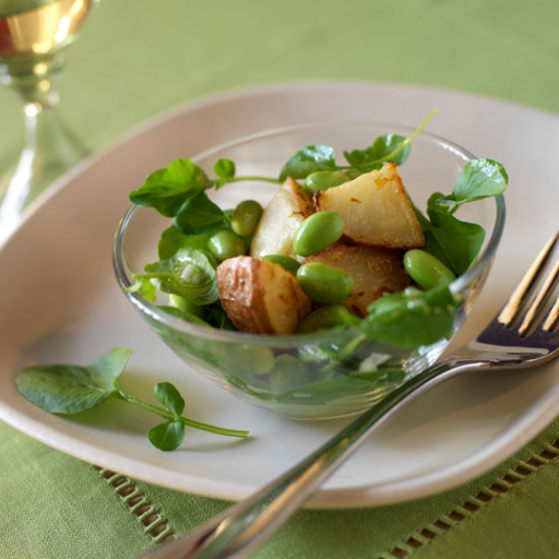 Warm Potato and Fava Bean Salad