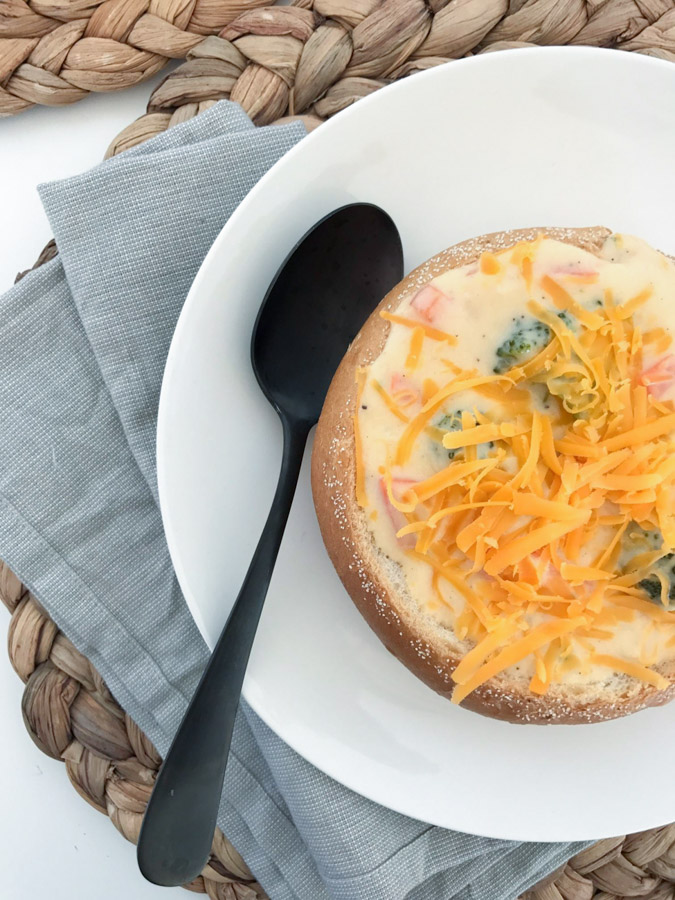 This&nbsp;vegetable cheddar bread bowl recipe will leave you eating every last drop and crumb —&nbsp;even the bowl!